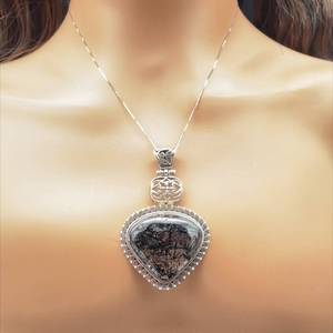 Impressive Rutilated Quartz Estate Pendant