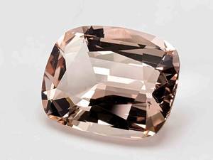 Rare  17.11 Carat Natural Peach Morganite Gemstone $5,133 Retail