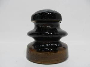 lot 11 image: CD 219-040 Hemingray LOWEX Glass Insulator