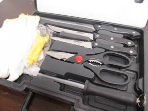 lot 51 image: Unused Gander Mountain CampingHunting Cutlery Set