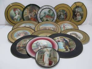 lot 83 image: Great Collection of Antique Victorian Flue Cover Chimney Hanger Artworks