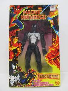 lot 121 image: Toy Biz MARVEL Universe SPIDER-MAN Venom Deluxe Action Figure 