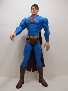 lot 125 image: LARGE 29 Superman Action Figure