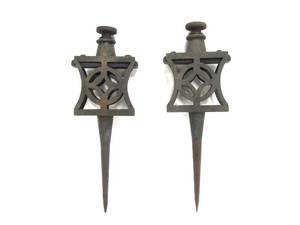 lot 141 image: Fantasic Pair of Early Bronze Trammel Points
