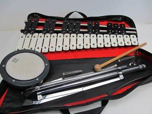 lot 173 image: CB700 Xylophone wCase & Drum Pad