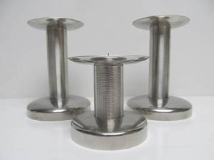 lot 225 image: Excellent Mid Century Designer Candle Stands