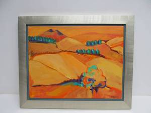 lot 260 image: Original Oil on Canvas Painting by Renowned MN Artist & Instructor Hazel Belvo