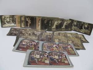 lot 246 image: Lot of Antique Stereoview Cards