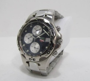 lot 247 image: Genuine TAG HEUER Sapphire Crystal Stainless Steel Mens Watch