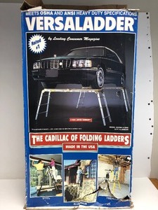 lot 266 image: Like-New Heavy Duty VERSALADDER Folding Ladder