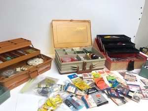 lot 278 image: Great LARGE Estate Lot of Fishing Tackle Boxes & Supplies