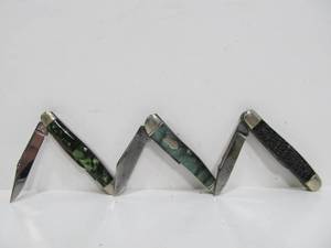 lot 302 image: Nice Lot of Vintage & Antique KUTMASTER Pocket Knives