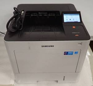 lot 11 image: Samsung ProXpress M4530NX Monochrome Wireless Laser Printer &nbsp45ppm  USB &amp Ethernet Ports  Power Tested On  Includes AC Cord