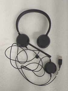 lot 15 image: NEW Jabra Evolve 20 UC Wired Headset  Stereo Professional Telephone Headphones  Superior Sound for Calls &amp Music  USB Connection  All Day Comfort Design