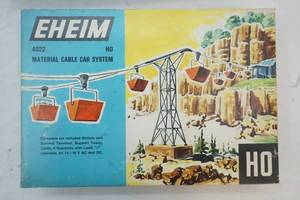 Eheim  Ho train material cable car system