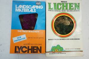 train landscaping supplies