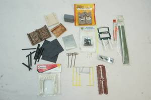 train landscaping supplies
