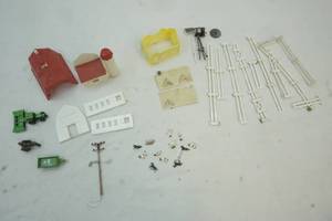 HO scale buildings