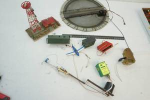 HO scale train motion scenes