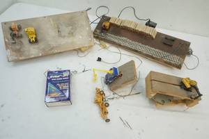 HO scale train motion scenes