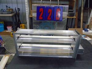 lot 226 image: New 10 x 22 side mount damper. As shown.