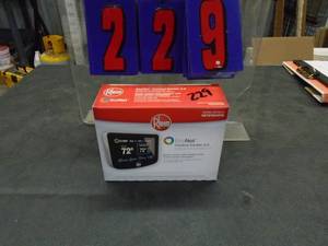 lot 229 image: Rheem econet control center 2.0. As shown.