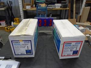 lot 233 image: Qty of 2 new digi-motors. No programmer. As shown.