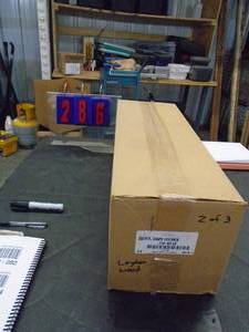 lot 286 image: Firebox damper housing # 25000150. As shown.