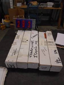 lot 293 image: Leyden stove parts. As shown.