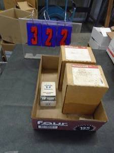 lot 322 image: Qty of 2 Honeywell W1080A1016 analyzers. As shown.