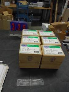 lot 325 image: Qty of 7 Duraflex 5 stainless connectors. As shown.