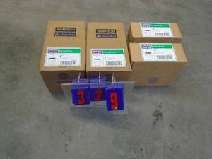 lot 329 image: Stainless couplers 3 & 4. As shown.