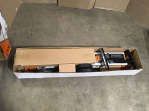 lot 9 image: RIDGID Professional Compact Miter Saw Stand, Open Box, Customer return, Review all pictures