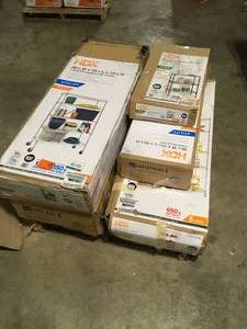 lot 12 image: HDX Storage Cabinets, Various Models, Customer returns, Review all pictures