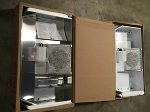 lot 15 image: Lot of 3 Range Hoods, Open Box, Review all pictures