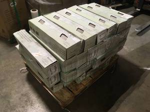 lot 24 image: Marazzi Vintage Chic Gray 6 in. x 24 in. Glazed Porcelain Floor and Wall Tile (14.53 sq. ft.  case), 29 cases, Review all pictures