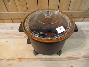 lot 37 image: Dazey Chefs Pot Replacement Parts for Model DCP-6 Deep Fryer Crock Slow Cooker