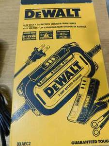 lot 33 image: DEWALT Professional 2 Amp Automotive Battery Charger and Maintainer
