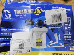 lot 72 image: Graco TrueCoat 360DS Electric Handheld Airless Paint Sprayer