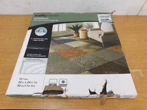 lot 89 image: TrafficMaster Versatile Assorted ResidentialCommercial 24 in. x 24 Peel and Stick Carpet Tile (10 TilesCase) 40 sq. ft.