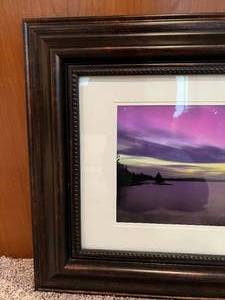 lot 5 image: Eric Sherman Northern Lights Print Signed by Artist