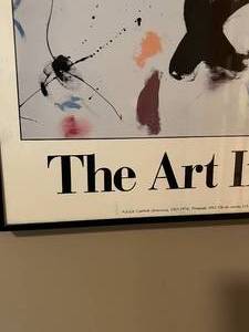 lot 12 image: The Art Institute of Chicago - Adolph Gottlieb Primeval - Framed Print