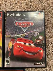 lot 20 image: Playstation 2 Kids Game Lot Cars, Shrek 2, and Star Wars 2