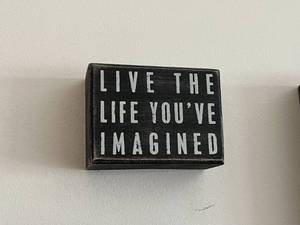 lot 46 image: Set of 3 Inspiring Quote Photos and Framed Image