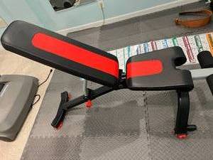 lot 118 image: Bowflex Adjustable Workout Bench