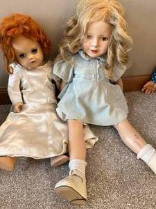 lot 109 image: Vintage Doll Lot with Effanbel Anne Shirley Doll