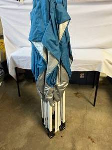 lot 149 image: Blue QuikShade Instant Canopy in Wheeled Bag