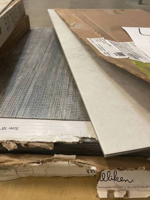 Misc Pallet of  Luxury vinyl TILE products