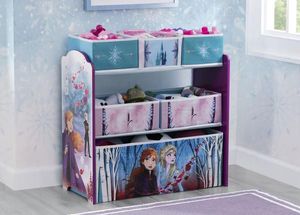 lot 100 image: New Disney Frozen 2 Design and Store Toy Organizer