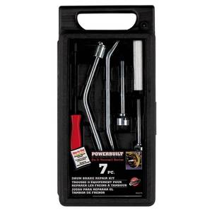 lot 34 image: New POWERBUILT 7 PC DRUM BRAKE REPAIR KIT